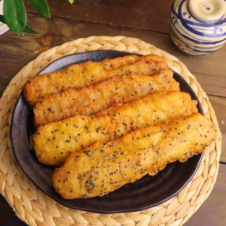 [Hỏa tốc HCM_Đông Lạnh]  Chuối Chiên Mè 400g (4 cái) - TiPiKay Shop