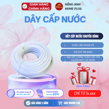Dây cấp nước chịu áp chuyên dùng cho máy lọc nước Nano, RO dùng để thay thế dây cũ hệ lọc nước