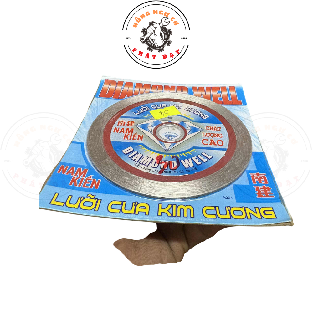 Lưỡi cắt hợp kim đa năng NAM KIẾN 1 Tấc – Cắt đá bóng kính, đá hoa cương, đá Granite, bê tông – Bén