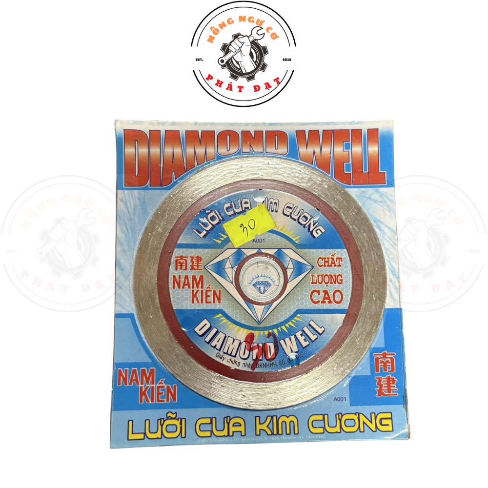 Lưỡi cắt hợp kim đa năng NAM KIẾN 1 Tấc – Cắt đá bóng kính, đá hoa cương, đá Granite, bê tông – Bén