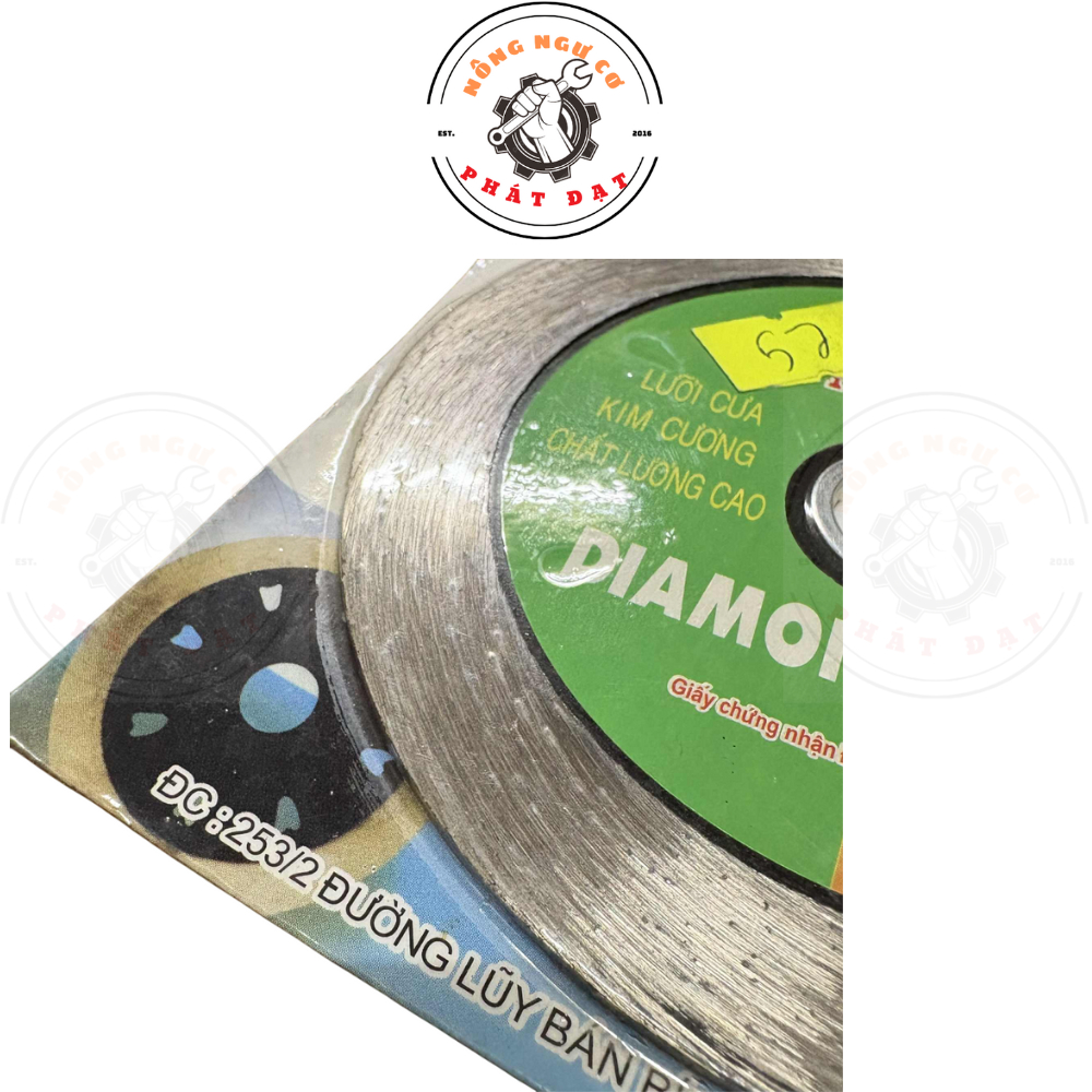 Lưỡi cắt hợp kim đa năng NAM KIẾN 1 Tấc – Cắt đá bóng kính, đá hoa cương, đá Granite, bê tông – Bén