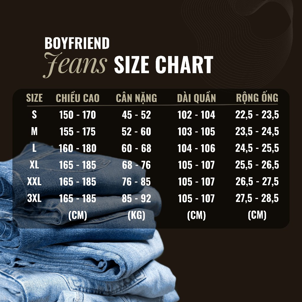 [WHY.NOT] Quần Jean Nam Kẻ Sọc Striped Denim Có Bigszie