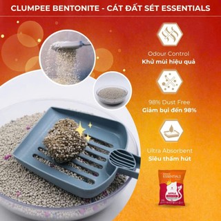 [BAO BÌ MỚI] Cát đất sét Aatas  5L - 10L - Cát đất sét Mèo đất sét Bentonite tự nhiên __ ĐẤT SÉT