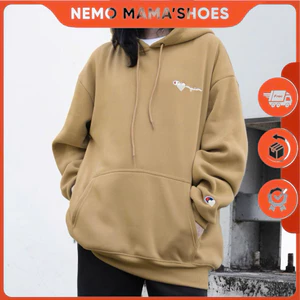 CHAMPION ÁO HOODIE UNISEX NUDE (Q231003023)