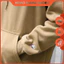 CHAMPION ÁO HOODIE UNISEX NUDE (Q231003023)