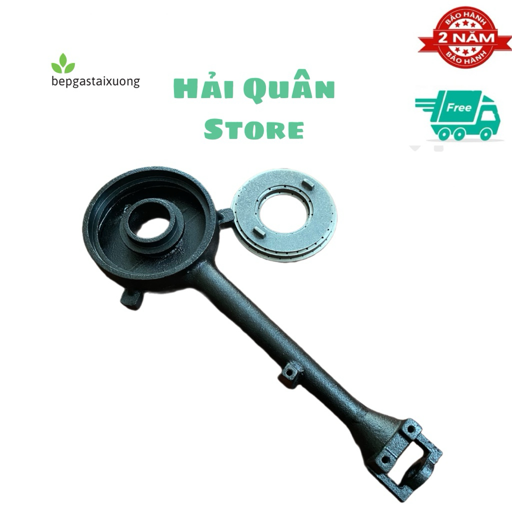 Bộ ống điếu bếp gas khè công nghiệp gang - linh kiện thay thế bếp công nghiệp