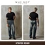 Quần Jean Nam Kẻ Sọc Striped Denim Có Bigszie