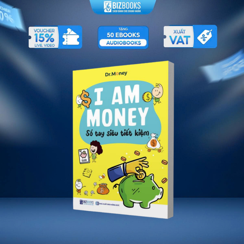 Sách I Am Money: Sổ Tay Siêu Tiết Kiệm - Bizbooks