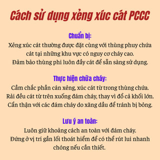 Xẻng xúc cát chữa c.h.áy-Xẻng thép cán gỗ 1M2-Dùng trong thi công và trường hợp khẩn cấp PCCC