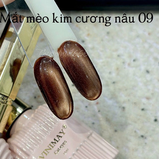 Mắt Mèo Kim Cương Tone Nâu VNM Siêu Sáng Lẻ Chai |Thegioinail666