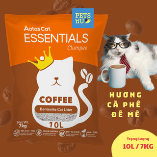 [BAO BÌ MỚI] Cát đất sét Aatas  5L - 10L - Cát đất sét Mèo đất sét Bentonite tự nhiên __ ĐẤT SÉT