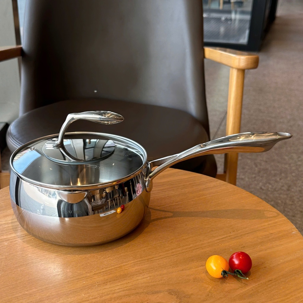 Quánh Táo Oyatton  16/18cm Chảo Sâu Lòng Inox 18/10 Oyatton