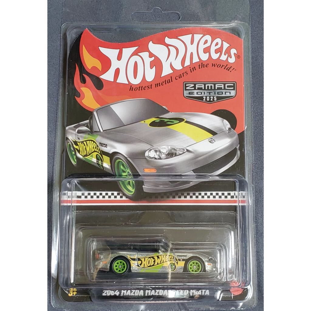 Hot Wheels Zamac 2025 - Mazda Mazdaspeed Miata 2004 - Édition Limitée, Boîte Non Ouverte - Envoi Postal
