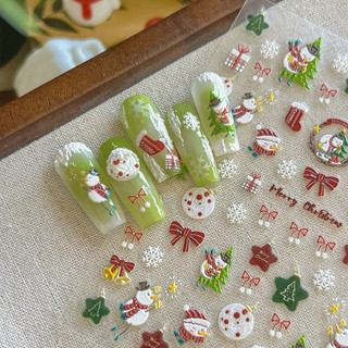 Sticker giáng sinh noel mẫu mới