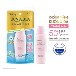 Gel Chống Nắng Sunplay Dưỡng Da Sáng Mịn Silky White Gel (30g, 70g)