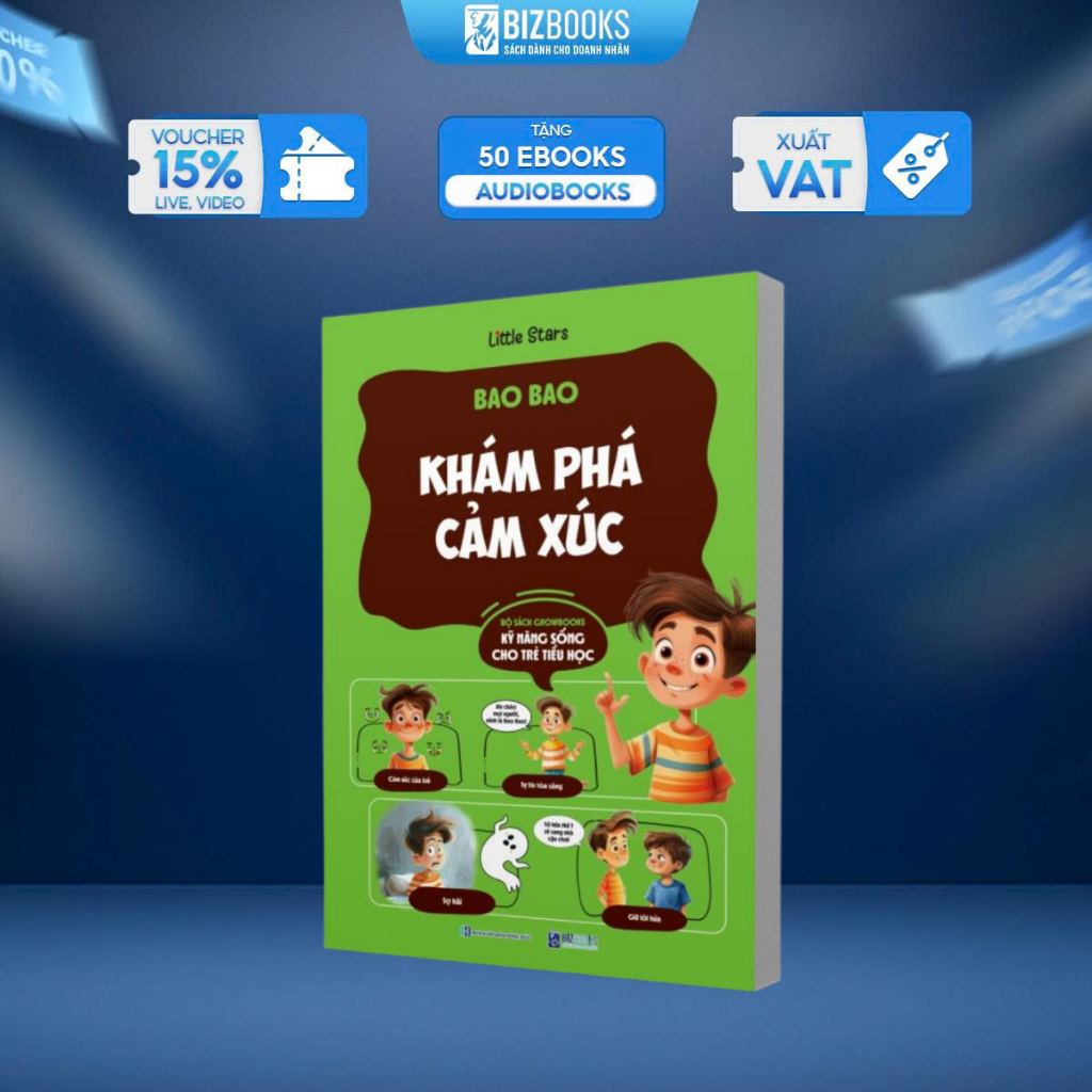 Sách Bao Bao Khám Phá Cảm Xúc - Growbooks - Kỹ Năng Sống Dành Cho Trẻ Tiểu Học