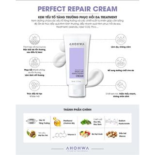 Ahohwa - Combo 5 gói sample Perfect Repair Cream - Kem yếu tố tăng trưởng tế bào Làm Đẹp Da Skincare