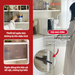 [NEW 2026] Kệ Đựng Đồ Dạng Tủ PAKEY Cao Cấp, Tủ Đồ Đa Năng Có Ngăn Treo Tặng Khay + Hộp Đựng Đồ — ảnh 5