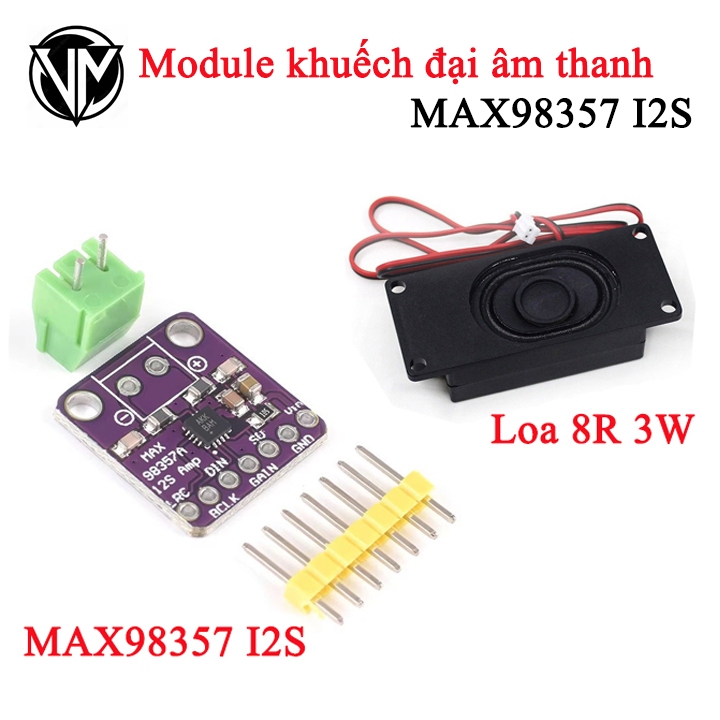 MAX98357 Audio-Leistungsverstärker-Modul – I2S, 3W, Filterlos, Für Raspberry Pi & DIY-Projekte MAX98357 Audio-Leistungsverstärker-Modul – I2S, 3W, Filterlos, Für Raspberry Pi & DIY-Projekte