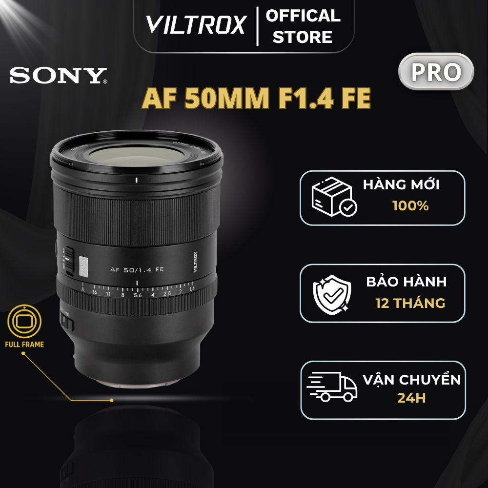 Ống kính Viltrox AF 50mm F1.4 Pro Sony E