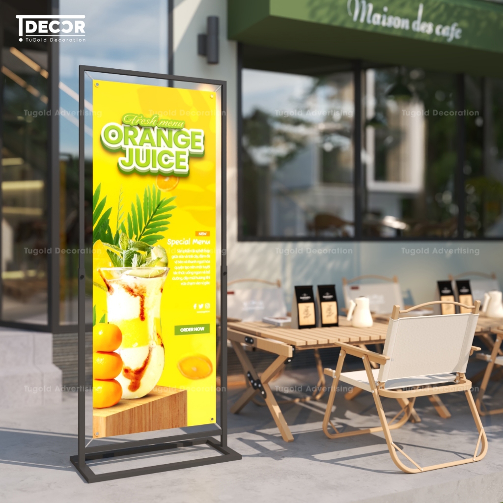 Khung standee gấp gọn tiện lợi | Shopee Việt Nam