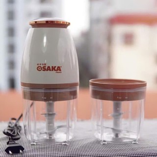 Máy Xay Đa Năng Osaka Nhật Bản ,Máy Xay Sinh Tố,Thịt Cao Cấp-Lưỡi Dao Lớn Không Gỉ