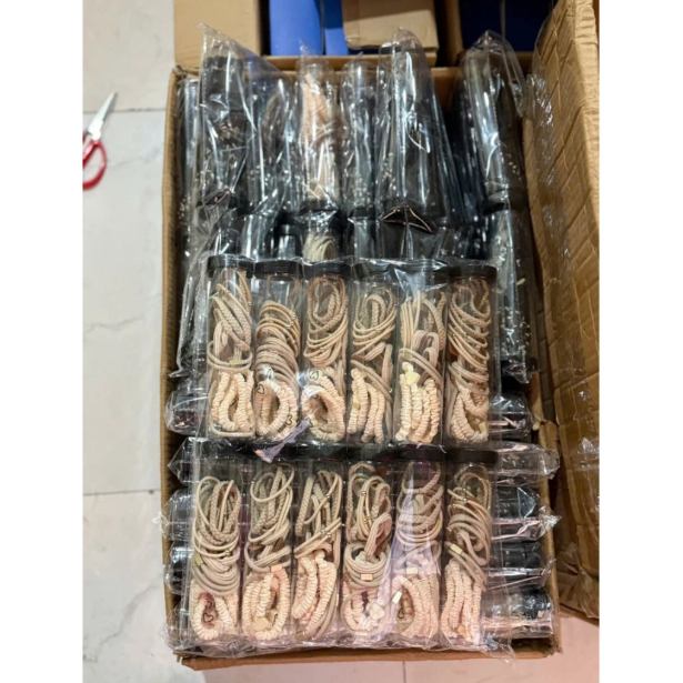 [Peinn] Set 20 Chun buộc tóc đuôi ngự, Ống 20 Dây Thun Cột Tóc Đáng Yêu Xinh,chun gấu - CA15