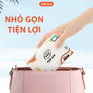 [XẢ KHO] COMBO 4, 6, 8 Bịch Giấy Rút Đáy Top Gia Đa Sắc 1280 tờ 4 Lớp Dày Dặn Thấm Hút Tốt Không Huỳnh Quang