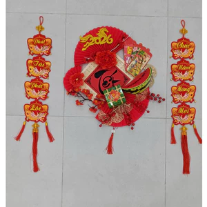 CÂU ĐỐI & SET TRANG TRÍ TẾT 2026 – TRANG HOÀNG NHÀ CỬA ĐÓN XUÂN MAY MẮN