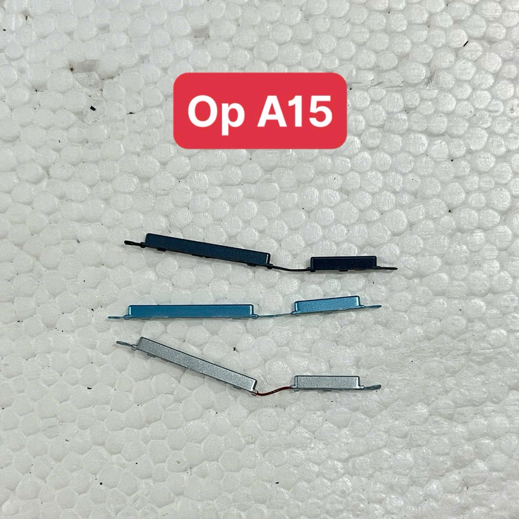 Nút Bấm Nhựa Bên Ngoài oppo A15 (nút mủ) zin | Hàng Mới