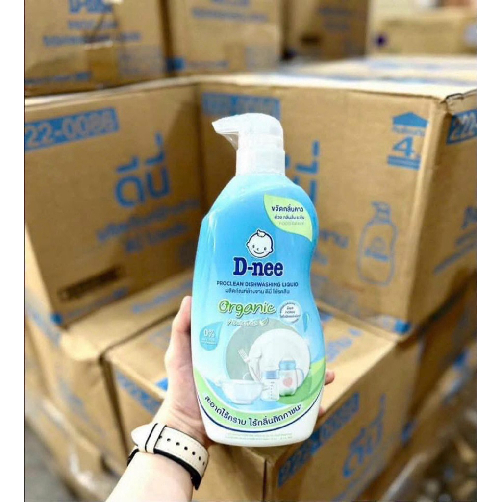 {Deal sốc} Nước rửa bình sữa D_nee cho bé chai 600ml