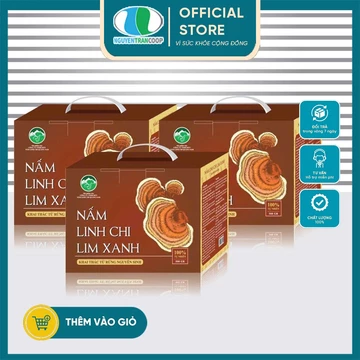 Nấm Linh Chi Lim Xanh Quảng Nam LINASA ( thái lát ) - Thanh nhiệt, giải độc Gan