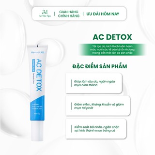 Serum Lurcinn AC Detox Acne Chăm Sóc Da Dầu, Da Mụn 10ml