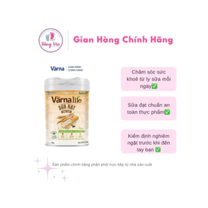 Thực phẩm bổ sung sữa hạt công thức Varna Life (Lon 800gr)