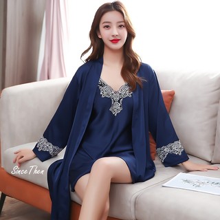 Đồ ngủ đôi nam nữ áo choàng sexy, pijama đôi làm quà cưới đẹp - Since Then