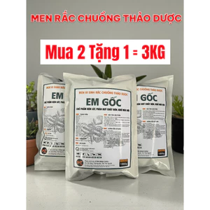 Men Rắc Chuồng Thảo Dược EM Gốc - Chế phẩm đệm lót, phân hủy chất độn, khử mùi hôi trong chăn nuôi.