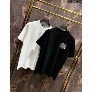 ÁO thun nam cổ tròn họa tiết thêu tay ngắn phong cách trẻ trung chuẩn from