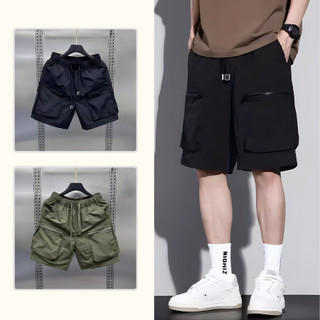 Quần short nam chất gió thể thao túi hộp trẻ trung năng động, quần đùi nam basic phong cách Hàn Quốc