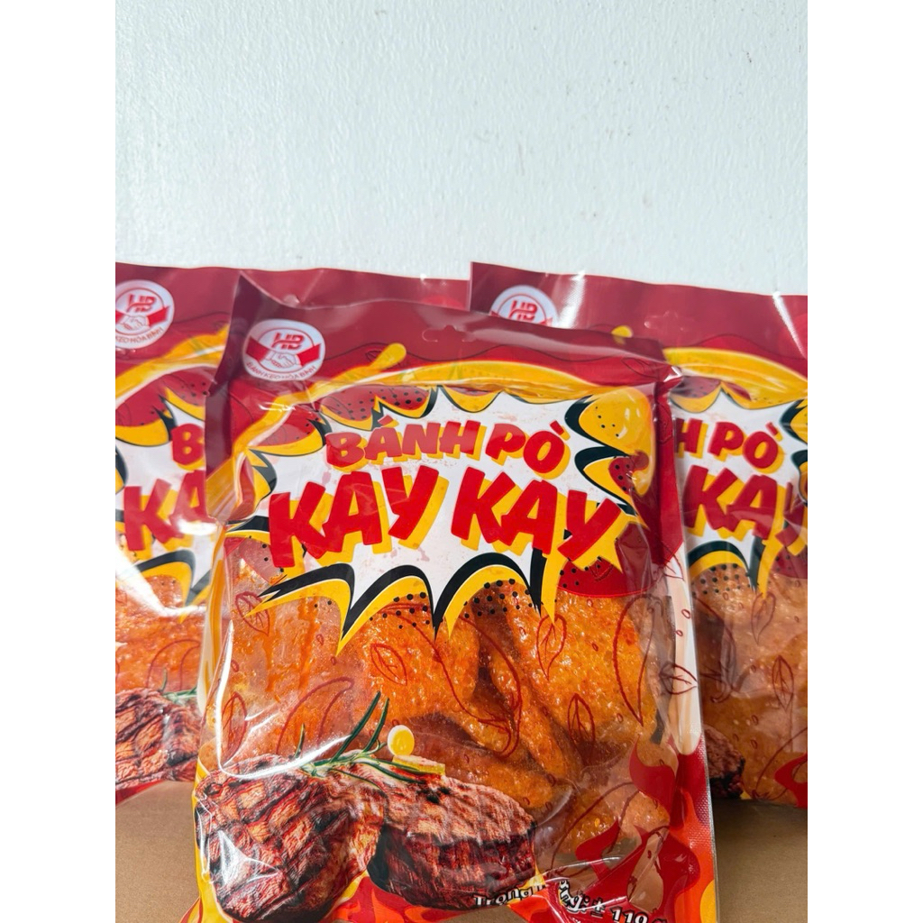 1 Gói/2 Gói Bánh Pò Kay Kay - Hoà Bình Snack Ăn Vặt Miếng Cay Thơm Ngon ...