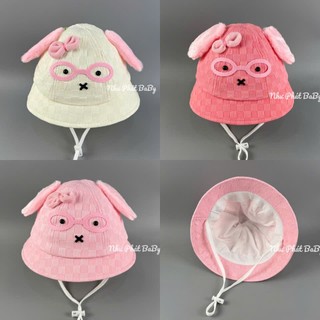 [ 1-3 TUỔI ] MŨ TAI BÈO CON THỎ CHO BÉ GÁI - NÓN VÀNH ĐI HỌC ĐI CHƠI CHE NẮNG CHO TRẺ EM