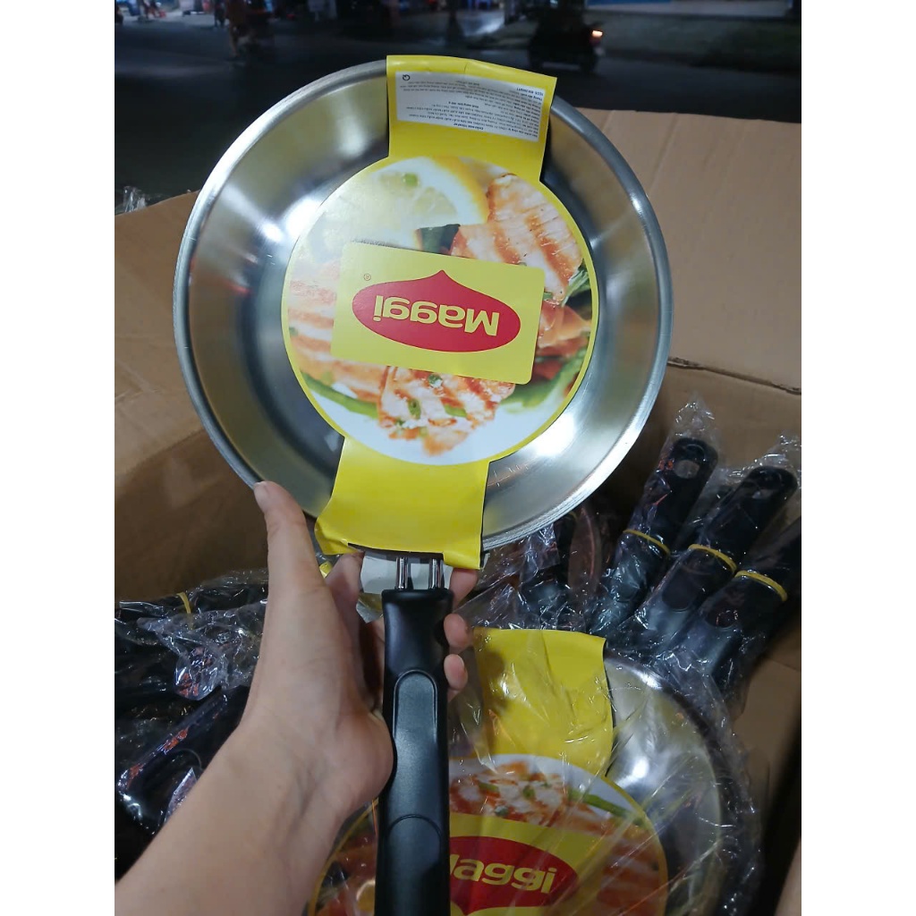 Chảo inox Tithafac 24cm Quà tặng từ Maggi