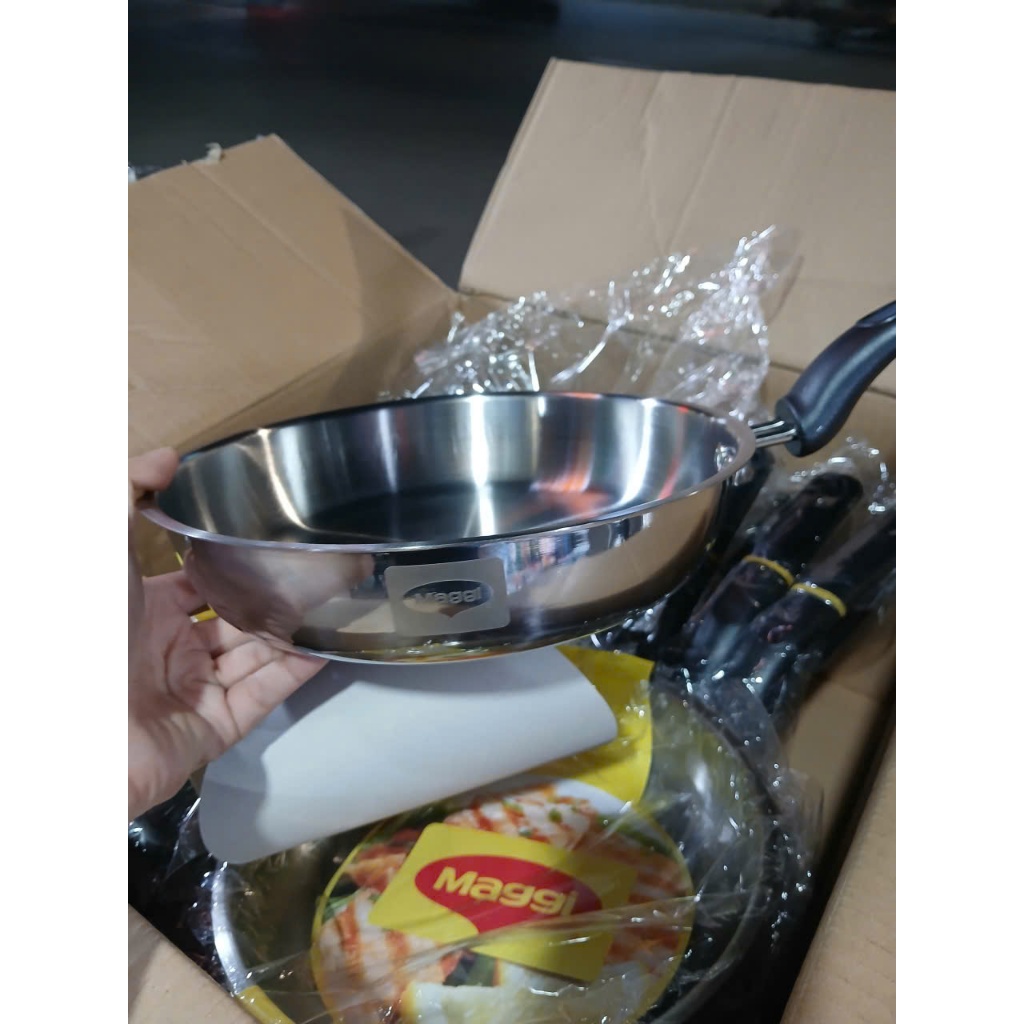 Chảo inox Tithafac 24cm Quà tặng từ Maggi | BigBuy360 - bigbuy360.vn