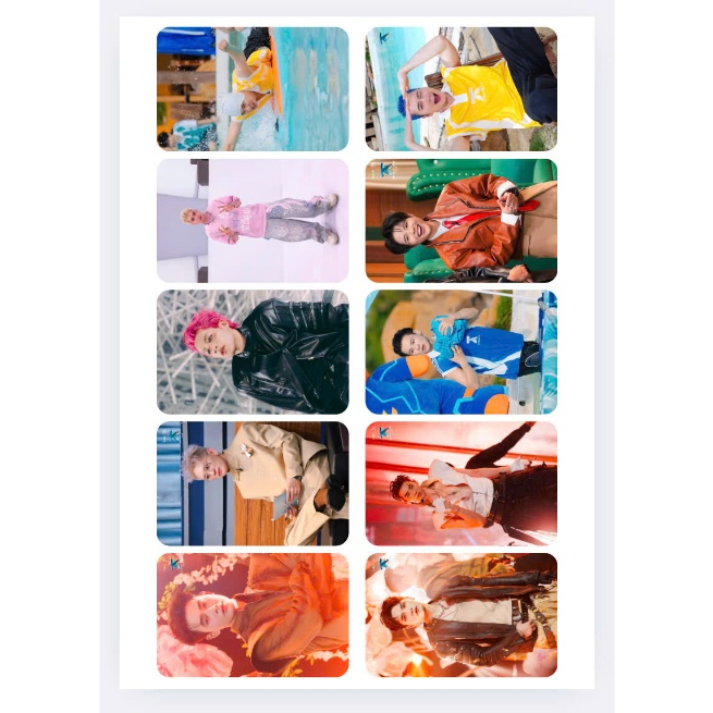 COMBO LOMO CARD ANH TRAI SAY 2 NHIỀU MẪU CỰC ĐẸP SIÊU IU IDOL LOVE
