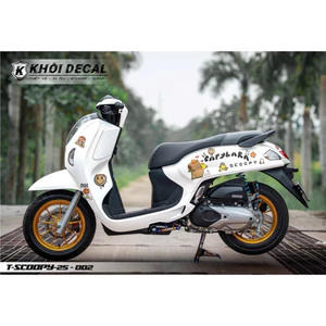 Tem Scoopy 2025 decal cao cấp