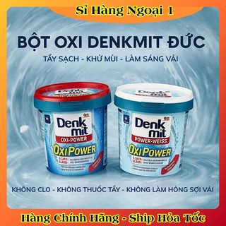Bột tẩy trắng quần áo Domol, Denkmit Oxi Power WEISS 750g -Hàng nội địa Đức