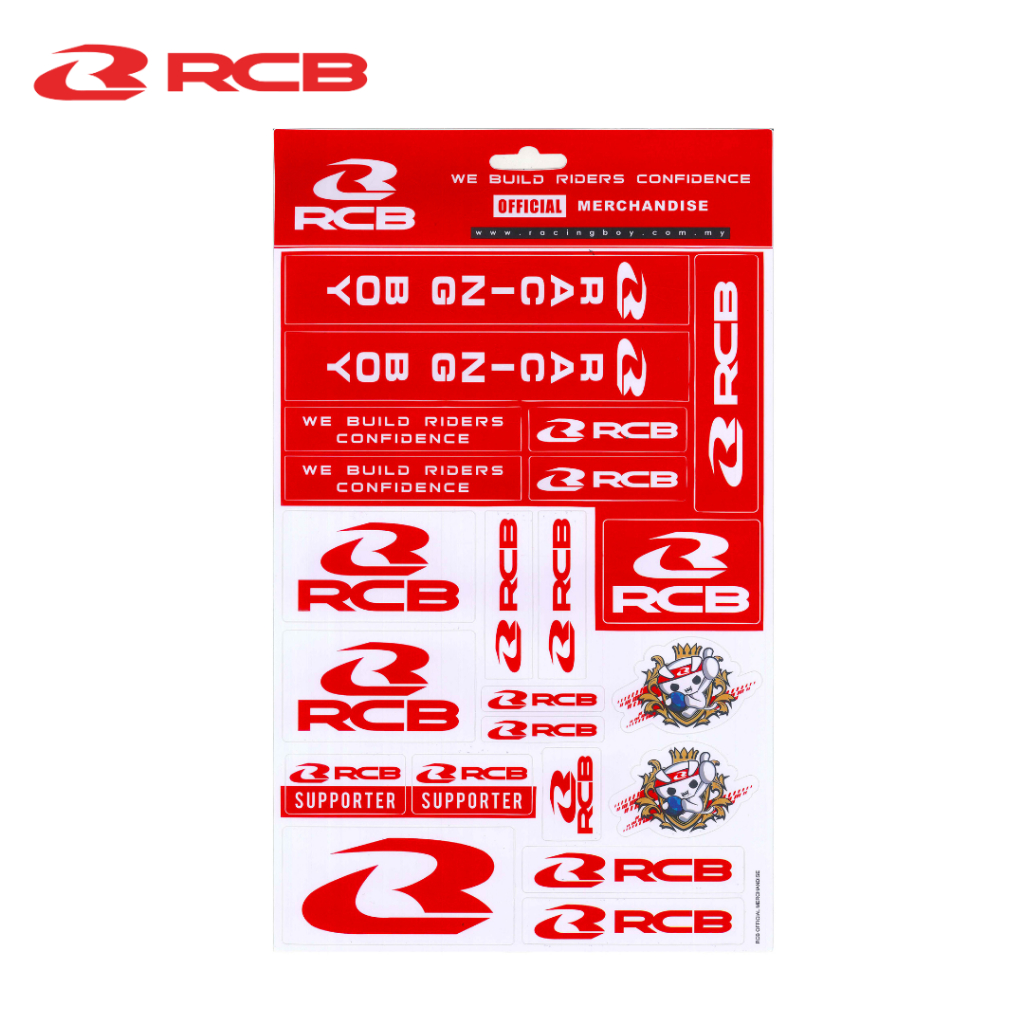 Hàng Tặng Không Bán - Tem Dán RCB – Sticker Logo Racing Boy Chính Hãng ...