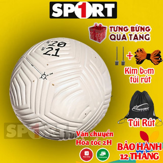 Quả bóng đá đúc 20-21 Size 5, bóng đá đúc mẫu mới nhất+ Tặng kim bơm, túi lưới