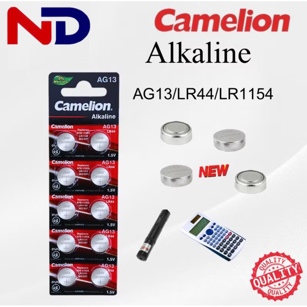 Pin AG13 / AG10 / AG3 Camelion Alkaline 1.5V chất lượng cao, dùng cho ...