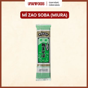 Mì Zao Soba 200g - Soba Kiều Mạch Miura Nhật Bản - Mì Kiều Mạch Dễ Chế Biến