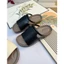 Dép Nữ Quai Ngang ANNYY Chất Da Trơn Thời Trang 2 Màu Đen Kem - Hot Trend 2025 - Tiệm giày Quỳnh Anh